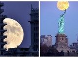 70年得以一见超级月亮 全世界的摄影师都疯了