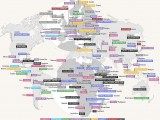 另类世界地图：各国都包揽了哪些世界第一？