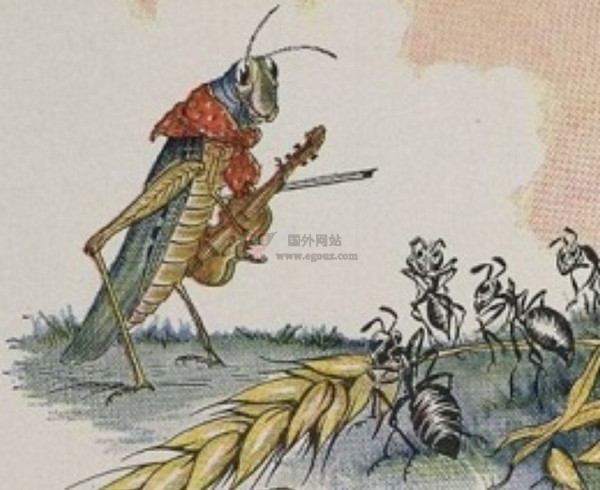 《The Ant and the Grasshopper》 中英阅读