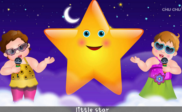 《Twinkle, twinkle, little star》中英文歌词