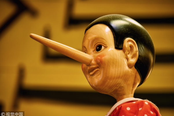 童话里真的是骗人的：说谎鼻子不会变长 反而会变短!
