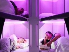 新西兰航空研发经济舱“卧铺” 再也不用羡慕头等舱了Air New Zealand unveils economy-class sleeping pods